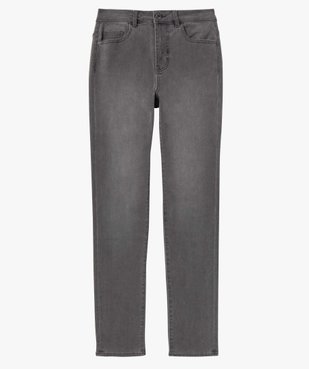 Jean femme coupe Slim taille haute vue4 - GEMO 4G FEMME - GEMO