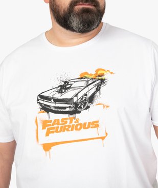 Tee-shirt homme à manches courtes avec motif voiture – Fast & Furious vue2 - NBCUNIVERSAL - GEMO