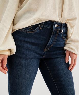 Jean bootcut en denim extensible délavé femme vue2 - GEMO 4G FEMME - GEMO