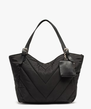Sac femme matelassé grand format vue1 - GEMO (ACCESS) - GEMO