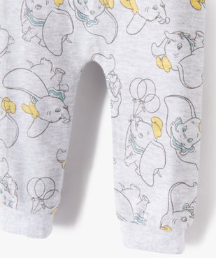 Pantalon bébé en jersey imprimé Dumbo – Disney Baby vue2 - DISNEY DTR - GEMO