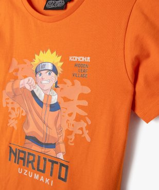 Pyjashort bicolore avec motif manga garçon - Naruto vue2 - NARUTO - GEMO