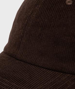 Casquette en velours côtelé femme vue3 - GEMO (ACCESS) - GEMO