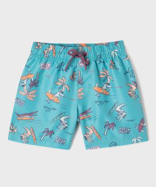 Short de surf à motifs crocodiles garçon vue1 - GEMO (ENFANT) - GEMO