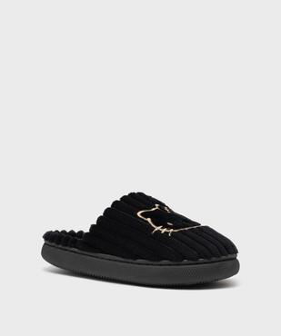 Chaussons sabots en maille douillette avec motif chat femme - Hello Kitty vue3 - HELLO KITTY - GEMO