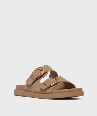 Mules à larges brides femme - LuluCastagnette vue3 - LULUCASTAGNETTE - GEMO