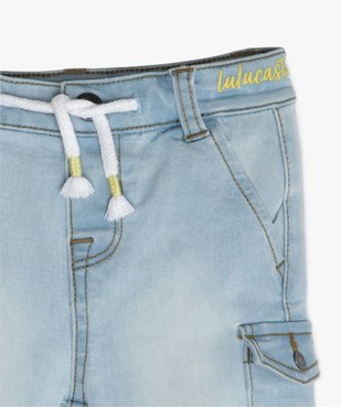 Bermuda bébé garçon en jean - LuluCastagnette vue2 - LULUCASTAGNETTE - GEMO