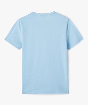 Tee-shirt imprimé à manches courtes garçon vue3 - GEMO (JUNIOR) - GEMO