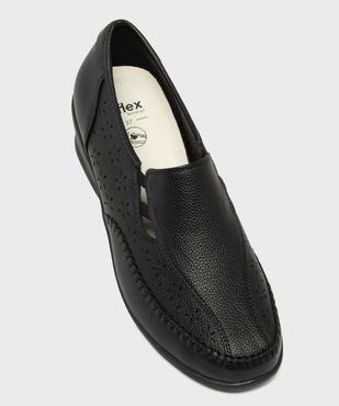 Chaussures confort à talon compensé femme - G’Flex vue5 - G'FLEX - GEMO