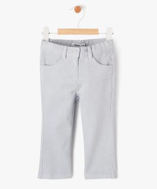 Pantalon en velours côtelé coupe flare bébé fille vue1 - GEMO(BEBE DEBT) - GEMO
