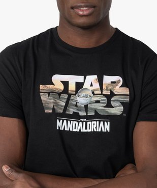 Tee-shirt homme The Mandalorian – Star Wars vue2 - THE MANDALORIAN - GEMO