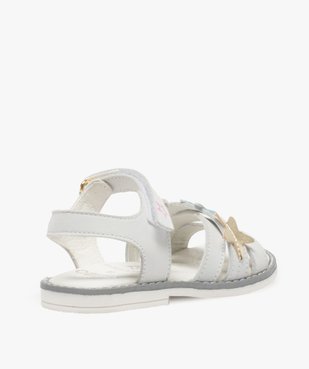 Sandales fille avec étoiles brodées sur le dessus vue4 - GEMO (ENFANT) - GEMO