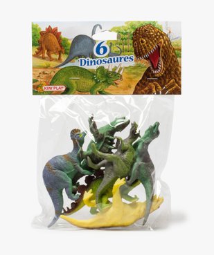 Lot de figurines dinosaures de différentes tailles– Kim’Play vue1 - KIM PLAY - GEMO