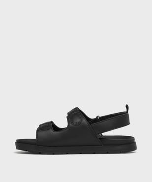 Sandales à scratch monochromes garçon - 5 Miles vue3 - 5 MILES - GEMO