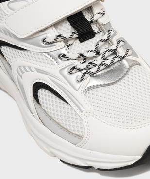 Baskets running à scratch multicolores garçon - 5 Miles vue6 - 5 MILES - GEMO