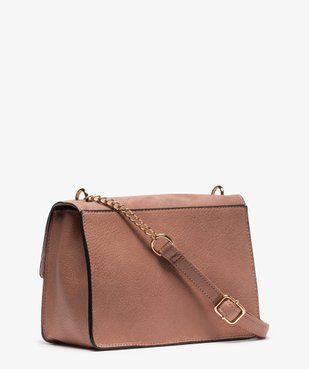 Sac femme format compact toucher velours vue2 - GEMO (ACCESS) - GEMO