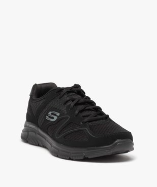 Baskets homme running unies dessus mesh – Skechers vue2 - SKECHERS - GEMO