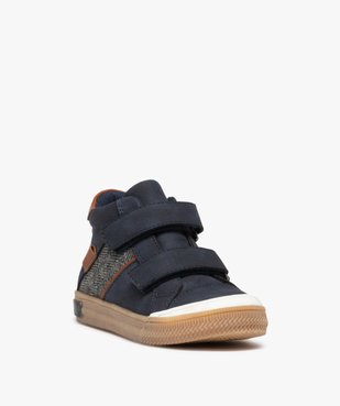Baskets montantes à scratchs garçon vue2 - GEMO 4G GARCON - GEMO