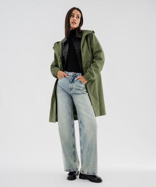 Imperméable à capuche femme vue1 - GEMO(FEMME PAP) - GEMO