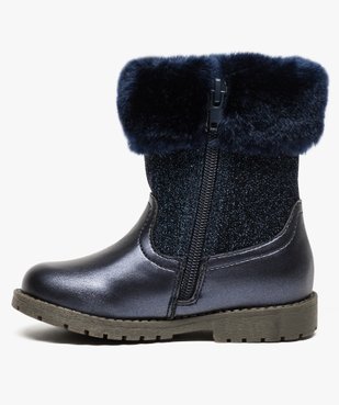Bottines tige souple - La Reine des Neiges vue3 - REINE DES NEIGE - GEMO