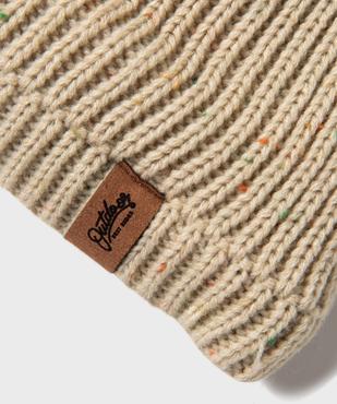 Echarpe tour de cou en maille chinée doublée sherpa garçon vue3 - GEMO (ENFANT) - GEMO