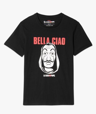 Tee-shirt homme imprimé La Casa De Papel vue4 - CASADEPAPEL - GEMO