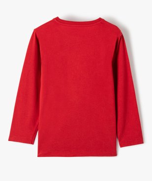 Tee-shirt garçon avec motif Noël en sequins réversibles vue5 - GEMO (ENFANT) - GEMO