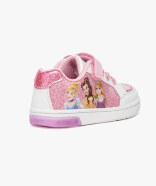 Baskets basses semelle lumineuse - Disney Princesses vue4 - DISNEY PRINCESS - GEMO