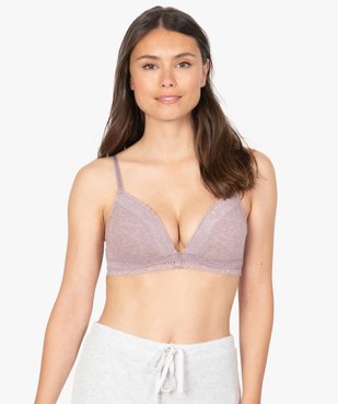 Soutien-gorge femme triangle à bonnets paddés vue1 - Nikesneakers(HOMWR FEM) - Nikesneakers