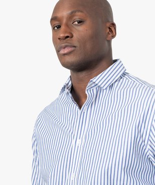 Chemise homme à rayures – Coupe Regular vue2 - GEMO (HOMME) - GEMO