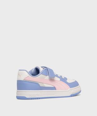 Baskets basses Caven III Block  AC+ à scratch fille - Puma vue4 - PUMA - GEMO