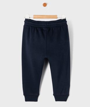 Pantalon de jogging molletonné bébé garçon vue3 - GEMO 4G BEBE - GEMO