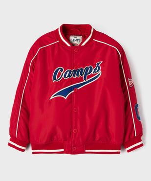 Blouson teddy à boutons-pression garçon - Camps United vue2 - CAMPS GEMO FOR GOOD - GEMO