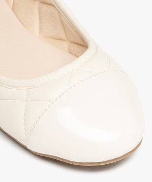 Ballerines femme avec effet matelassé et bout verni vue6 - VALENTINA BALDA - GEMO