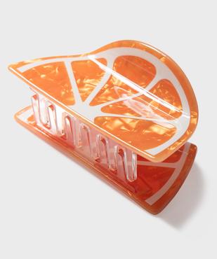 Pince crabe pour les cheveux en forme de d’orange vue2 - GEMO (ACCESS) - GEMO