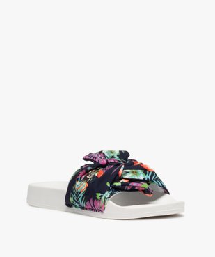 Mules de piscine femme dessus tissu – Shoes by LTDC vue2 - SHOES BY LTDC - GEMO
