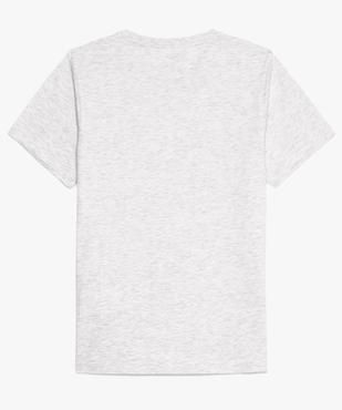 Tee-shirt garçon avec inscription graphique vue3 - GEMO (JUNIOR) - GEMO