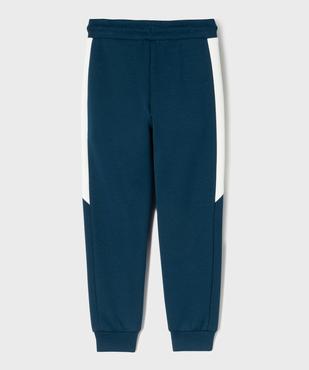Jogging à bandes contrastantes garçon vue5 - GEMO (ENFANT) - GEMO
