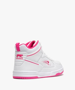 Baskets fille semi-montantes bicolores - Airness vue4 - AIRNESS - GEMO