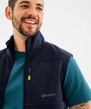 Polaire sans manches à col montant homme - Roadsign vue2 - ROADSIGN G4G - GEMO