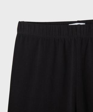Legging en coton stretch fille vue2 - GEMO 4G FILLE - GEMO
