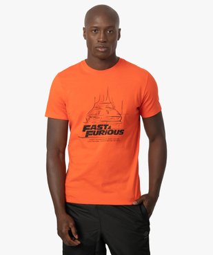 Tee-shirt homme à manches courtes – Fast and Furious vue1 - NBCUNIVERSAL DT - GEMO