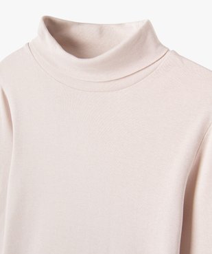 Tee-shirt col montant manches longues garçon vue3 - GEMO 4G GARCON - GEMO