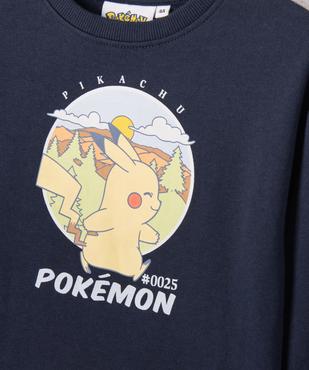 Sweat à motif Pikachu garçon - Pokemon vue2 - POKEMON - GEMO