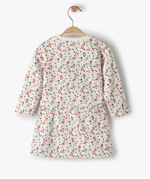 Robe bébé fille en matière molletonnée - Lulu Castagnette vue3 - LULUCASTAGNETTE - GEMO