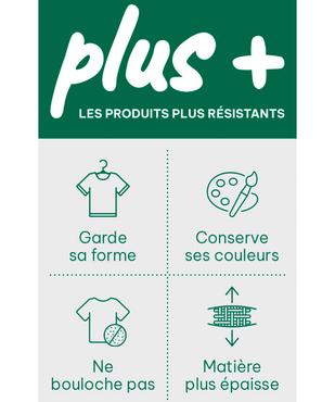 Tee-shirt manches courtes en coton uni homme vue7 - GEMO (HOMME) - GEMO