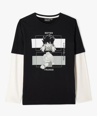 Tee-shirt manches longues Dragon Ball Z garçon vue1 - DRAGON BALL Z - GEMO