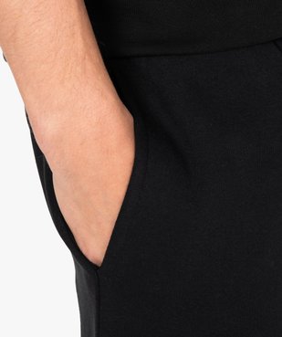 Jogging homme en molleton vue2 - GEMO C4G HOMME - GEMO
