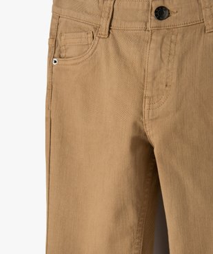 Pantalon garçon style jean slim 5 poches vue2 - GEMO (JUNIOR) - GEMO