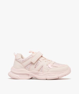 Baskets basses dad shoes à paillettes fille vue1 - LOVELY WINGS - GEMO